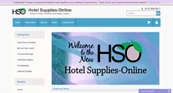 Desktop Screenshot of hotelsupplies-online.com
