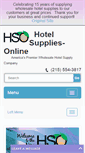 Mobile Screenshot of hotelsupplies-online.com